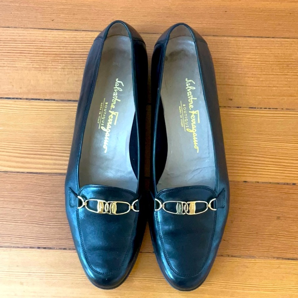 Salvatore Ferragamo Loafers 10.5 Excellent Condition